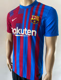 2021-2022 FC Barcelona Player Issue Home Shirt BNWT Size S