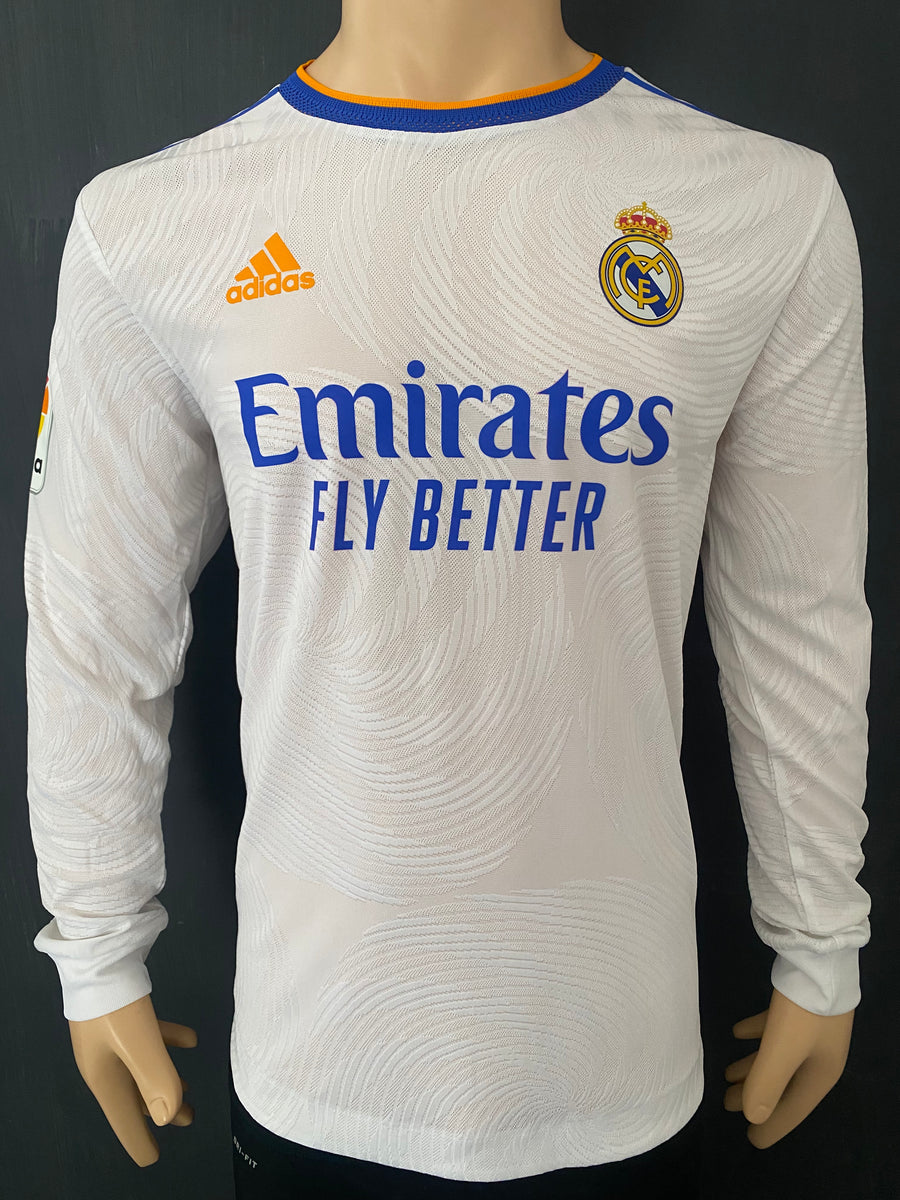 Real Madrid Jersey Shirt 2021/22 Champions Final Benzema Kitroom Player  Issue