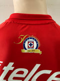 2013-2014 Cruz Azul Third Shirt 50th Anniversary Pre Owned Size M