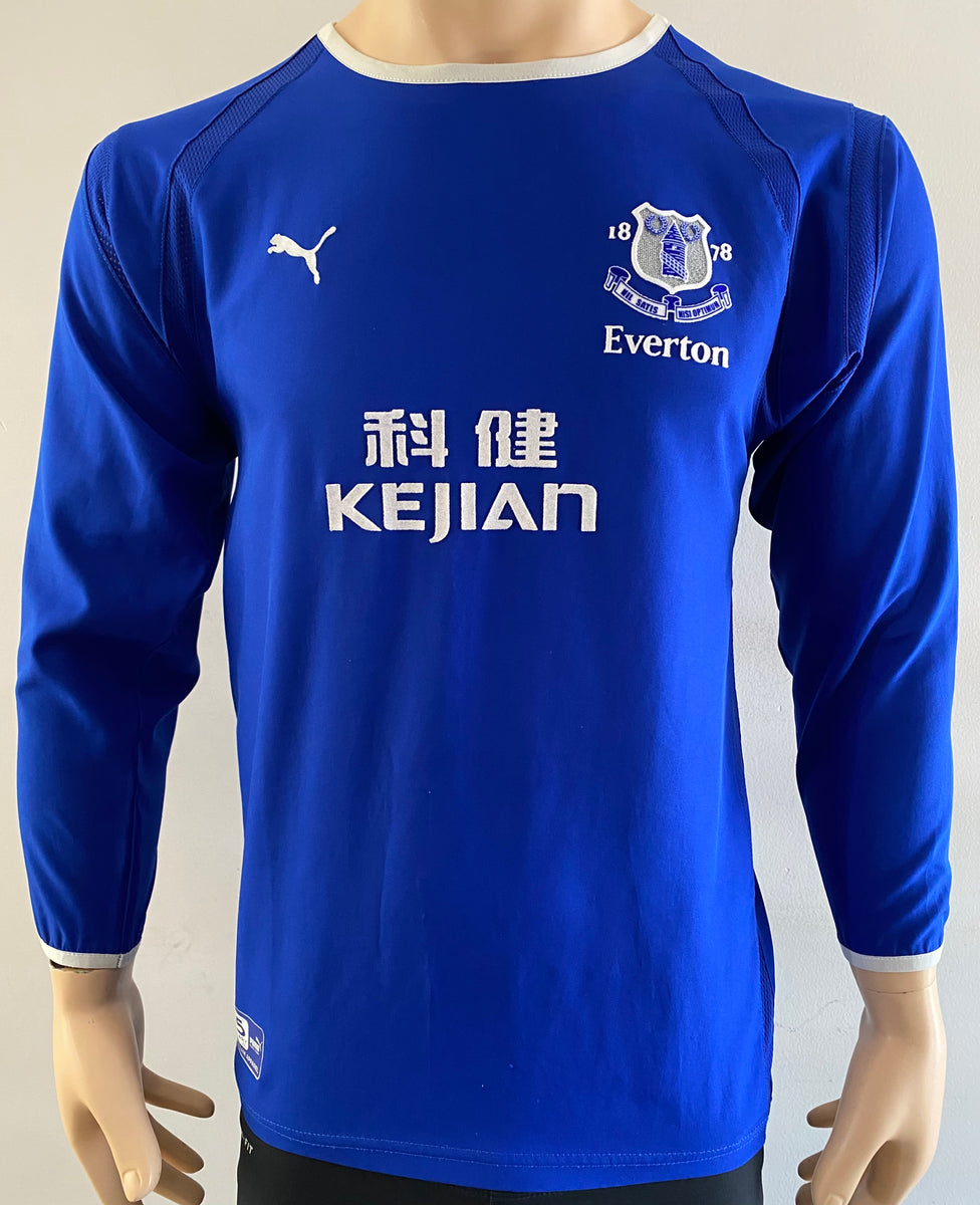 2003 2004 Everton Puma Home Shirt Size XS