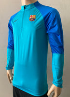 2022-2023 FC Barcelona Waterproof Training Top Kitroom Player Issue Mint Condition Size S