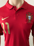 2020-2021 EURO Portugal National Team Home Shirt Bruno Fernández BNWT Size L