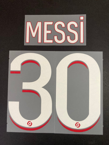 2023 - 2024 PSG Paris Saint Germain Messi Home League One Monblason