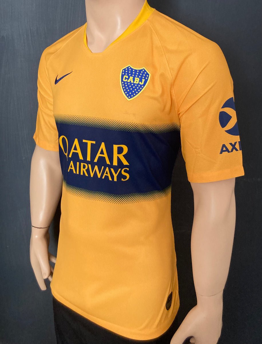 2019-2020 Boca Juniors Away Shirt Carlitos Tevez SAF Kitroom Player Is ...