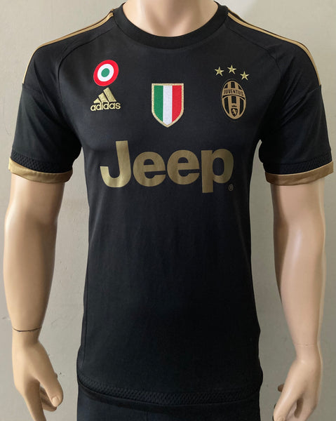 2015-2016 Juventus Third Shirt Scudetto Pre Owned Size M