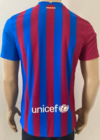 2021-2022 FC Barcelona Player Issue Home Shirt BNWT Size S