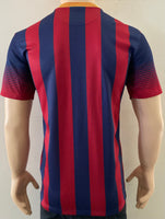 2013-2014 Barcelona Home Shirt Special Edition Without sponsors Used SIze M