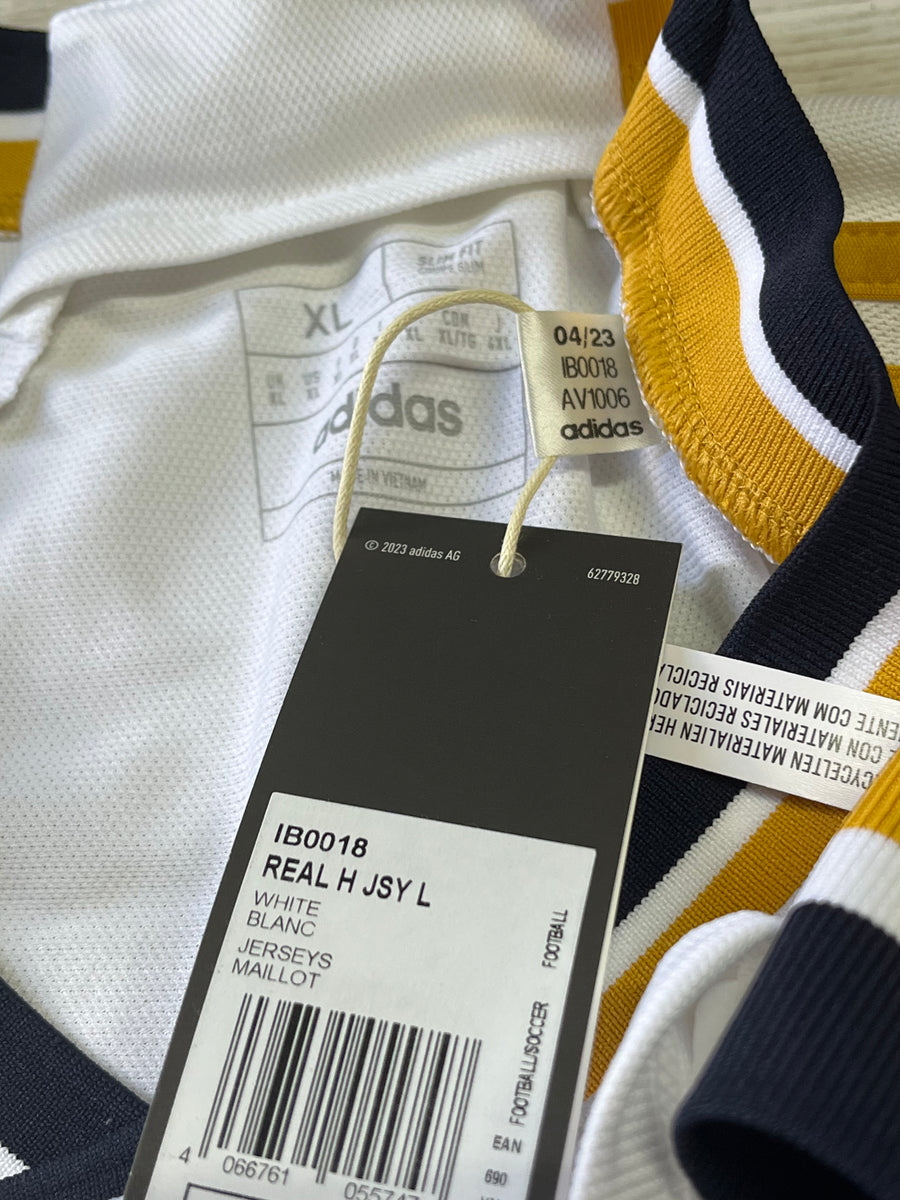 2023 2024 Real Madrid Home Shirt Long Sleeve Aero Ready