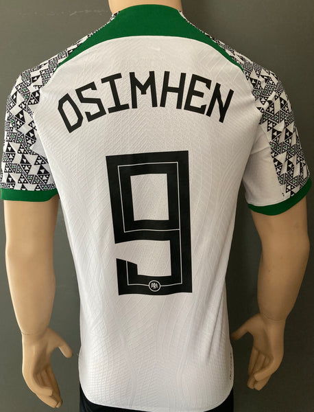 2022 2023 National Team Nigeria Away Shirt Osimhen Player Issue Size L BNWT