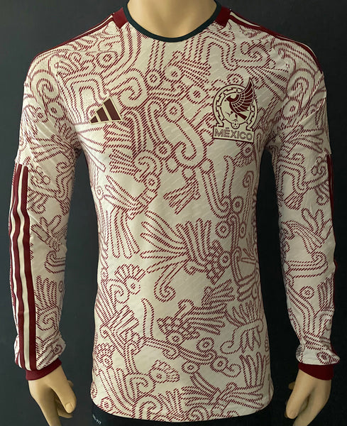 2022 World Cup Mexico National Team Long Sleeve Away Shirt Player Issue BNWT Size L