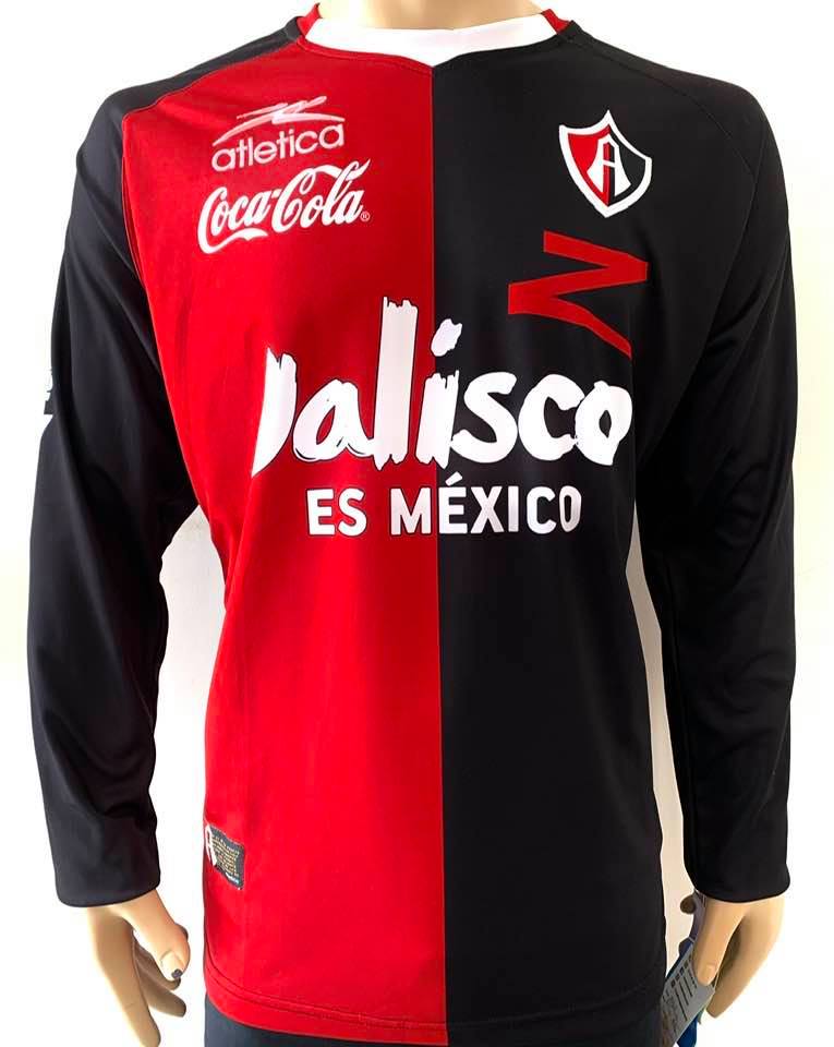 Jersey Atlas De Guadalajara 2009 Local manga larga maskjerseys