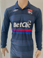 2009 2010 Olympique Lyonnais Long Sleeve Third Shirt Champions League PreOwned Size M