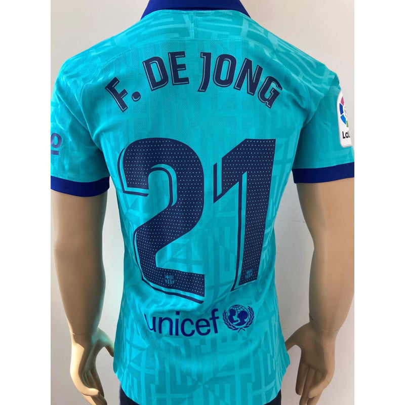 Jersey barcelona azul online turquesa