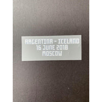 Match Detail Argentina Vs Iceland 2018