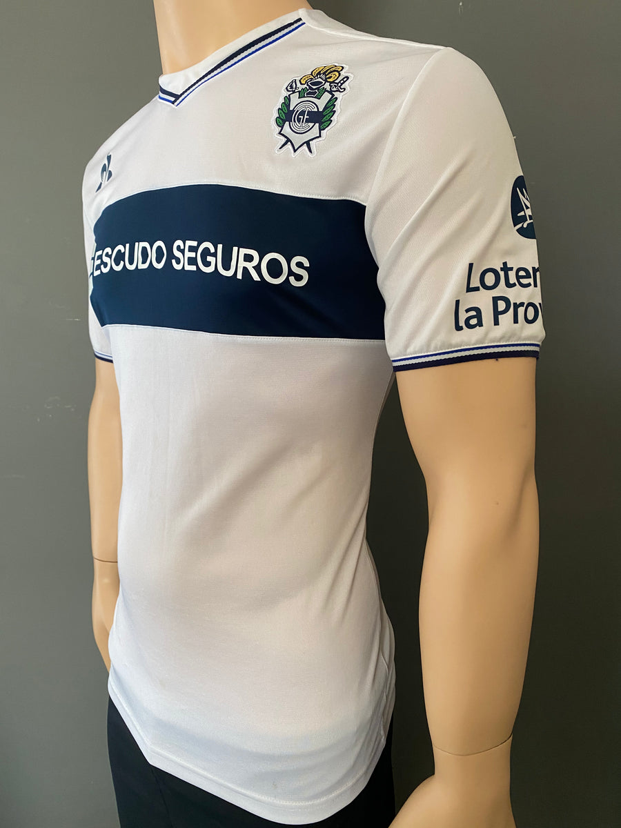 Jersey Le Coq Sportif Gimnasia y Esgrima La Plata 2018 19 Local Home T maskjerseys