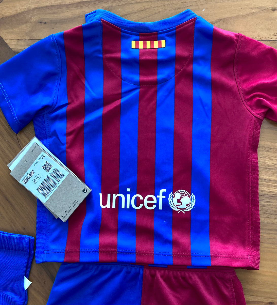Conjunto para bebés Nike FC Barcelona 202122 Local/Home Baby maskjerseys
