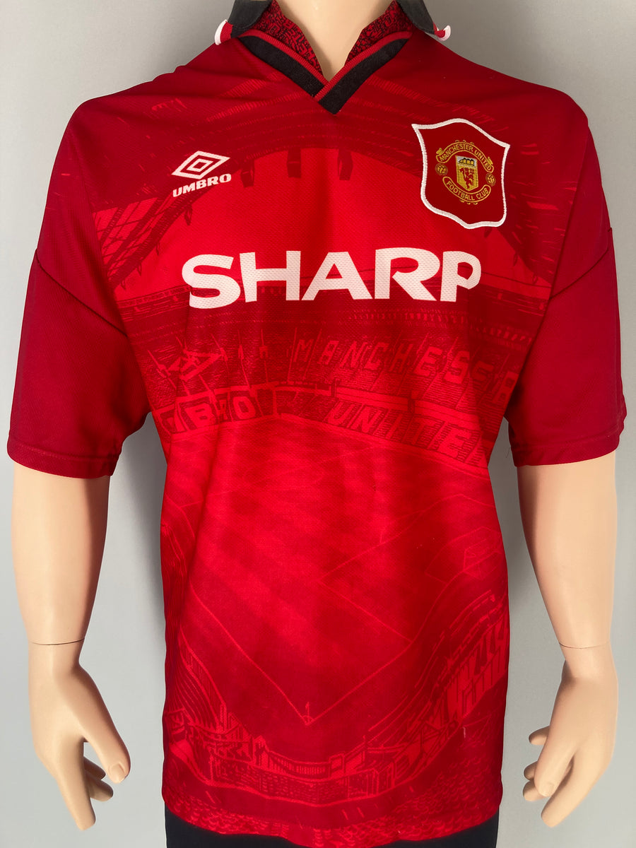 1994-96 Manchester United Home Jersey – Indiansoccermart