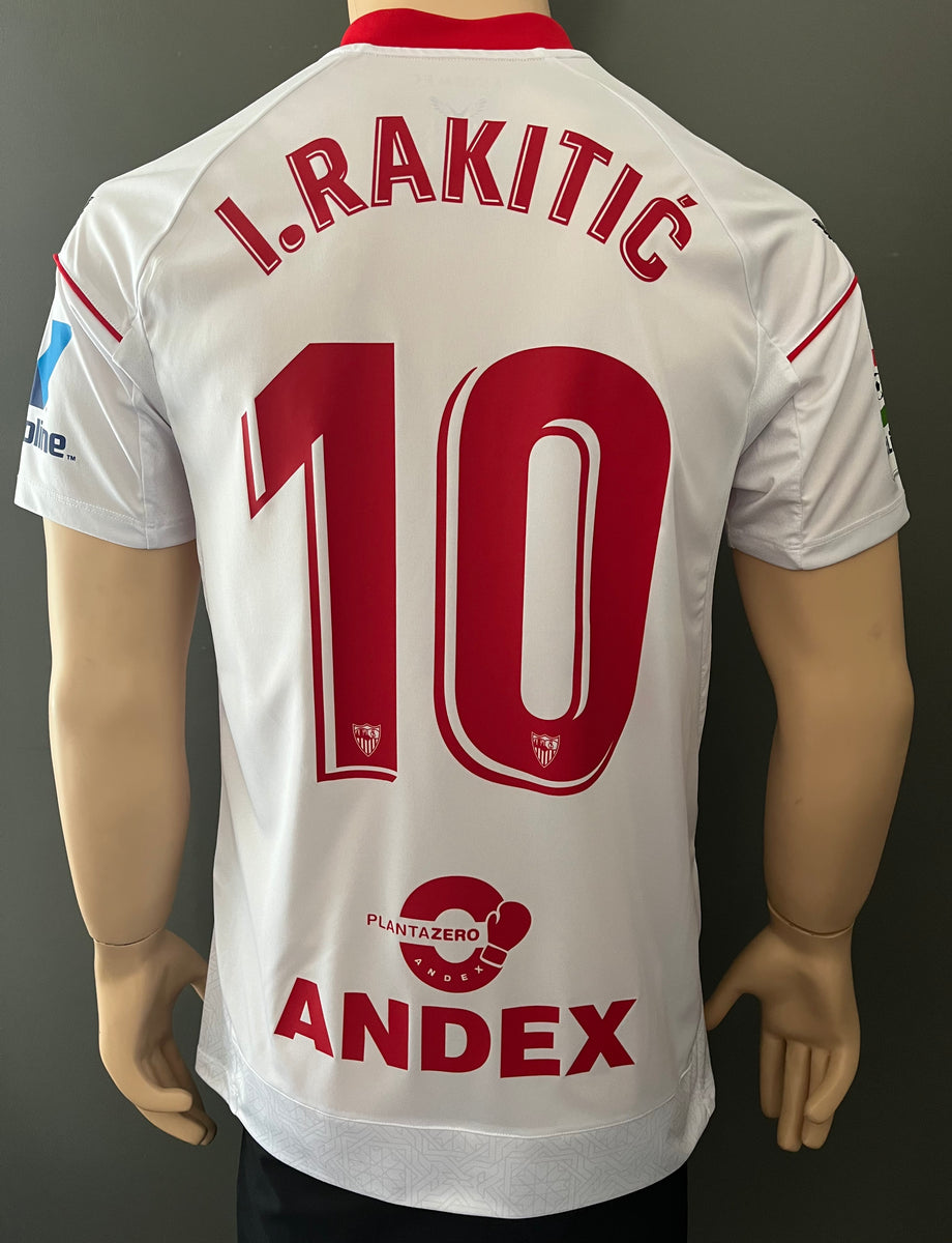 Jersey Castore Sevilla FC 2022 23 Local Home Ivan Rakiti La Liga Kitr maskjerseys