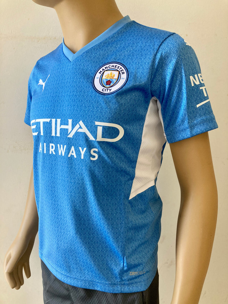 Set niño futbol Manchester City Haaland - Tu Camiseta