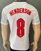 Jersey Selección de Inglaterra 2020-21  local Henderson 8 Eurocopa 2020 Home