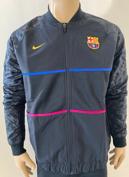 2021 2022 Barcelona Jacket Hymn European Competition Kitroom Mint Condition Size M