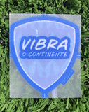 Vibra O Continente Sleeve Badge Copa America USA 2024 Player Issue For Brazil Lextra Adult Size