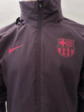 2019-2020 FC Barcelona Coaching Staff Training Rain Jacket Player Issue Kitroom Mint Size S