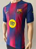 2025-2026 FC Barcelona Home Shirt Lamine Yamal Player Issue Authentic Champions New BNWT Size L