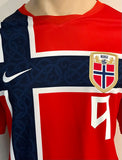 2026 World Cup Norway National Team Home Shirt Erling Braut Haaland BNWT Size XL