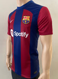 2023-2024 FC Barcelona Home Shirt Vitor Roque BNWT Size M