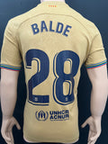 2022-2023 FC Barcelona Away Shirt Alejandro Balde LaLiga New BNWT Multiple Size