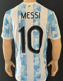 2021 Argentina National Team Home Shirt Lionel Messi Final Copa America New BNWT Size XL