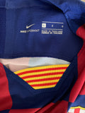 2019-2020 FC Barcelona Long Sleeve Home Shirt Kitroom Player Issue Mint Condition Size L