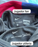 2024-2025 FC Barcelona Away Drill Training Top Player Issue Kitroom Worn and Washed Smaller Spotify Size M