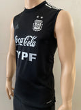 2020-2021 Argentina National Team Sleeveless Training Shirt Kitroom Player Issue BNWT Multiple Sizes