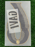 2026-2027 FC Barcelona Pablo Gavi Home Name set and Number Champions League and Cup Textprint