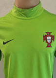 2010-2012 Portugal National Team Drill Top Player Issue Kitroom Green Sponsorless