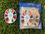 2024 EURO Sleeve Badge Player Issue Sporting ID Adult Size