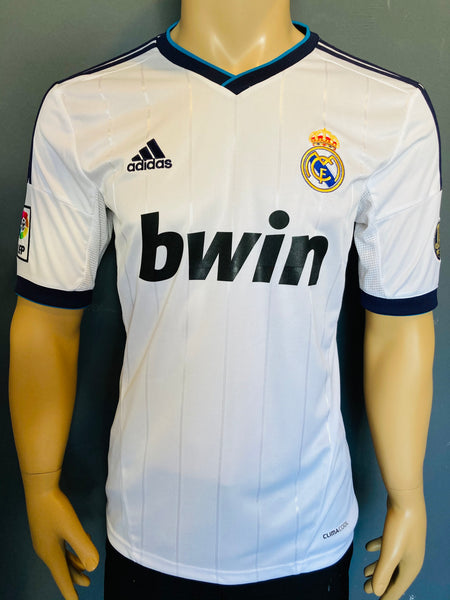 2012-2013 Real Madrid CF Home Shirt LFP Pre Owned Size M