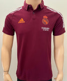 2020-2021 Real Madrid CF Away Polo Shirt Player issue Kitroom Pre Owned Size S