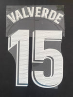 Name Set Valverde Real Madrid 2021 2022 Away La Liga Player Issue