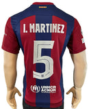 2023-2024 FC Barcelona Home Shirt Iñigo Martínez Champions League New BNWT Size M