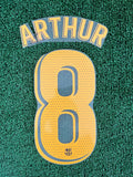 2018-2019-2020 Barcelona FC Set name Arthur Home Kit Player Issue Svery Dennison