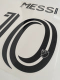 2023-2024-2025 Inter Miami Home Number and Name Lionel Messi  Avery Dennison Player Issue