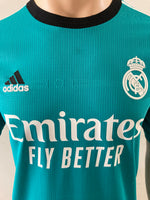 2021-2022 Real Madrid Third Shirt Kitroom Player Issue BNWT Size 8