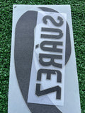 2014-2015 FC Barcelona Home Name Set and Number Luis Suarez Player Issue LaLiga and Champions Sipesa
