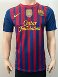 2011-2012 FC Barcelona Home Shirt Pedro Rodríguez Copa del Rey Pre Owned Size S