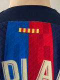 2022-2023 FC Barcelona Player Issue Home Shirt Jordi Alba Farewell La Liga BNWT Multiple Sizes