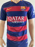 2015-2016 FC Barcelona Home Shirt Lionel Messi Pre Owned Size M