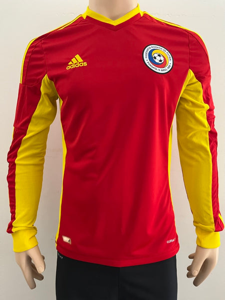 2012 Romania National Team Away Long Sleeve Shirt Pre Owned Size S